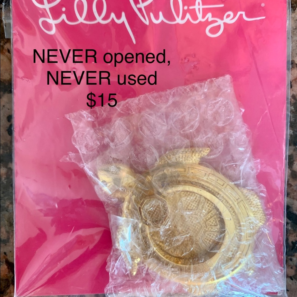 Lilly Pulitzer iPhone Critter Turtle Ring
